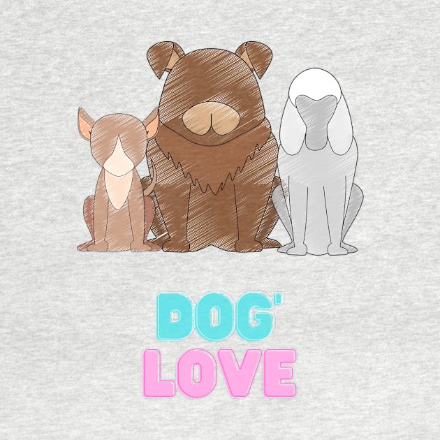 Love dog my family by MeKong